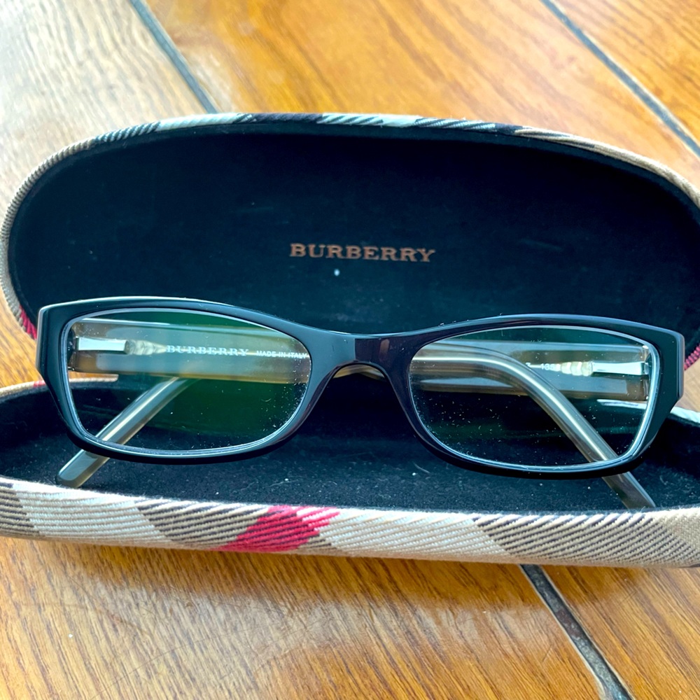 Burberry Women's Tartan Check Reading Glasses